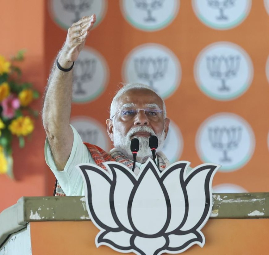 Modi alleges BJD's incompetence in safeguarding Odisha's resources