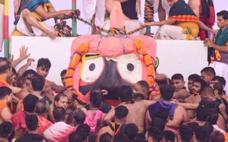 ଆଜି ମହାପ୍ରଭୁଙ୍କ ସ୍ନାନ ଯାତ୍ରା