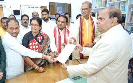 Talsara MLA files nomination for Odisha Deputy Speaker
