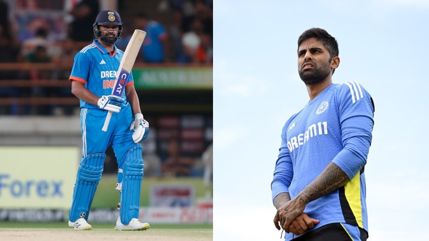 Suryakumar to lead India in T20Is, Rohit Sharma in ODIs for Sri Lanka tour