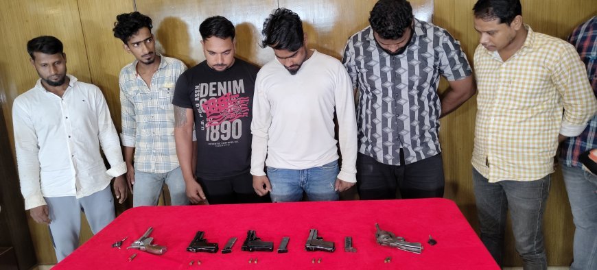 Commissionerate Police uncovers major firearms syndicate operating in Odisha