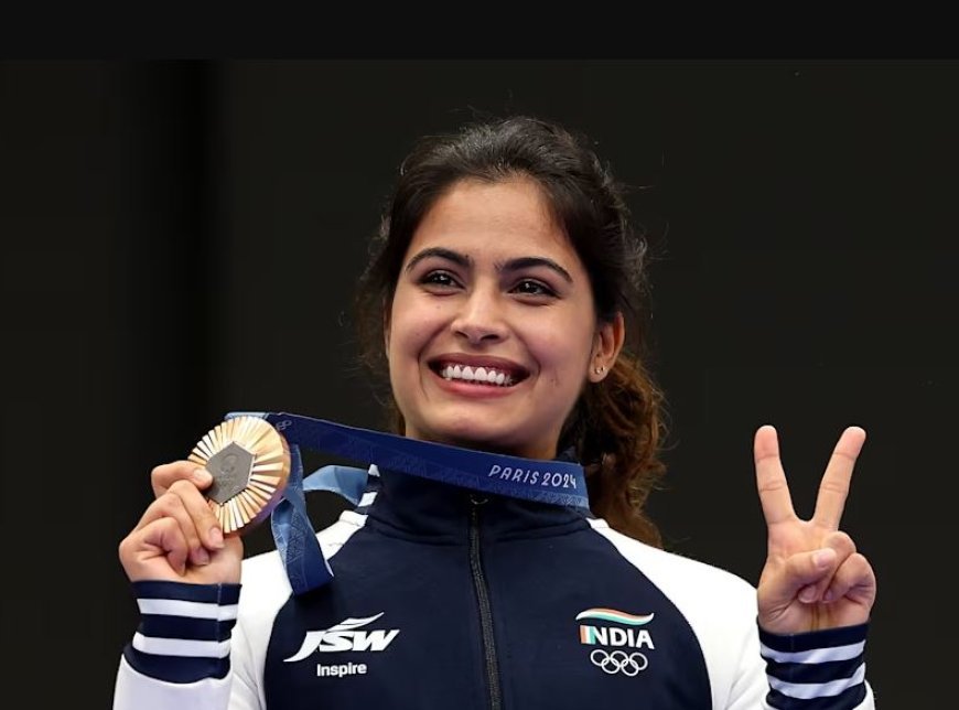 Manu Bhaker finishes fourth in women's 25m pistol final at Paris Olympics