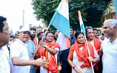 Odisha CM joins Tiranga Yatra, promotes Har Ghar Tiranga campaign