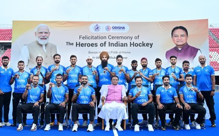 Odisha rolls out red carpet for Indian hockey team after Paris Olympics success