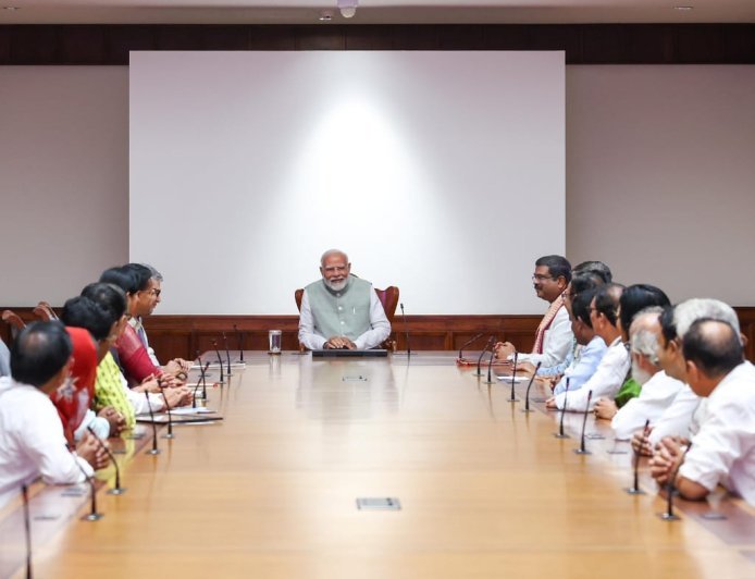 ପ୍ରଧାନମନ୍ତ୍ରୀଙ୍କୁ ଭେଟିଲେ ଓଡିଶାର ବିଜେପି ଏମପି