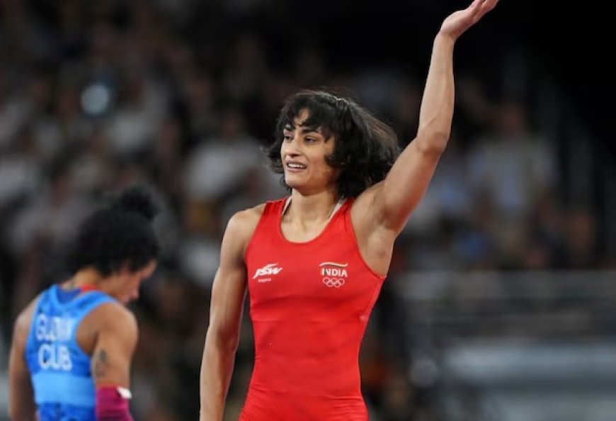 Indian wrestler Vinesh Phogat faces disqualification at Paris Olympics