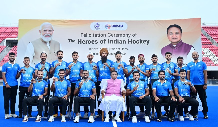 Odisha rolls out red carpet for Indian hockey team after Paris Olympics success