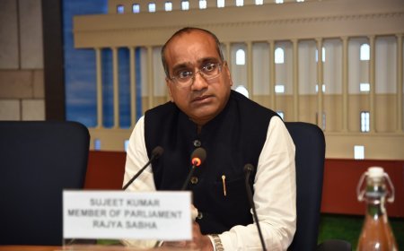 Sujeet Kumar resigns from Rajya Sabha, joins BJP in New Delhi