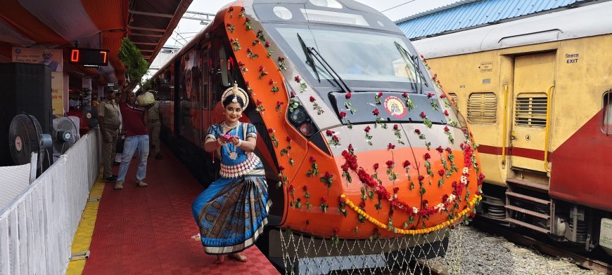 PM Modi flags off two new Vande Bharat trains for Odisha