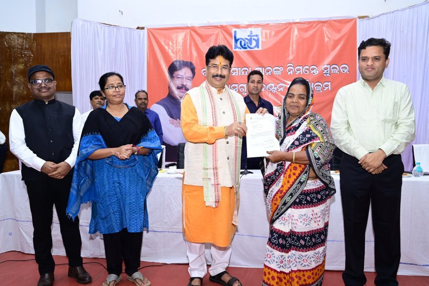 Slum dwellers in Bhubaneswar get dream homes as BDA allots 116 houses