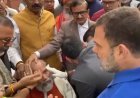 Rahul Gandhi accused of pushing BJP MP during Ambedkar protest