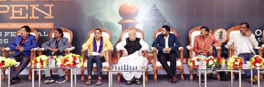 Odisha Open Chess festival kicks off with 700 participants from 20 countries at SOA