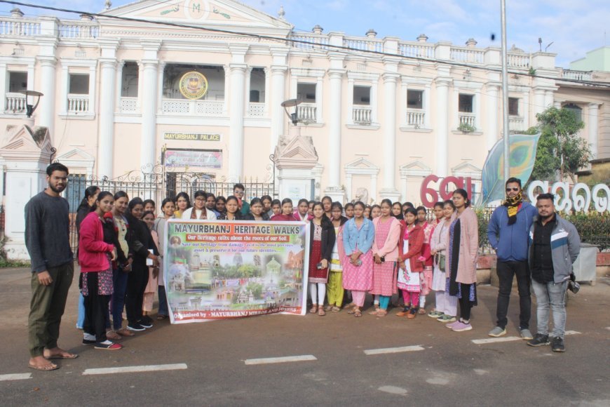 Heritage Walk celebrates Mayurbhanj's historical sites and cultural legacy
