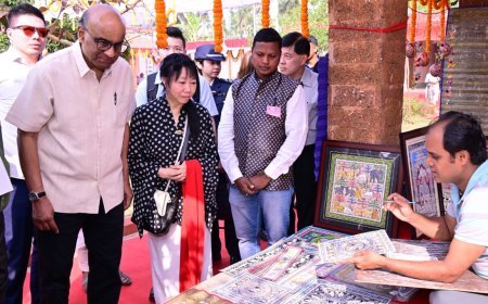 Singapore President Tharman Shanmugaratnam explores Odisha's cultural heritage