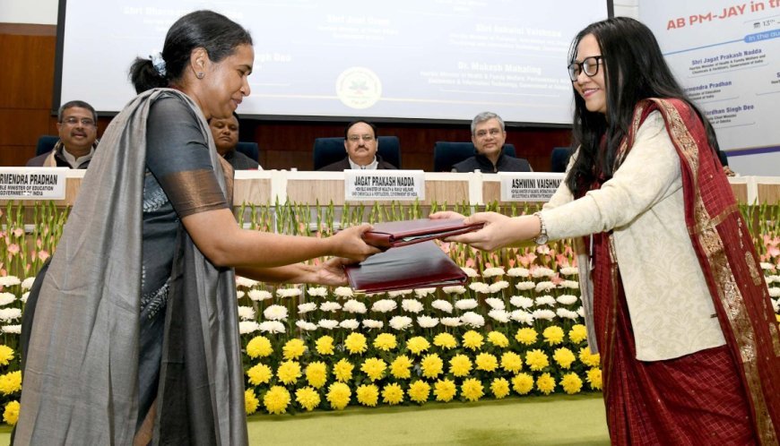Odisha signs MoU with Centre to launch Ayushman Bharat