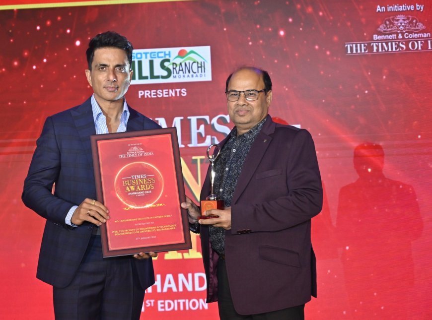 ITER celebrates success as No. 1 engineering institute in eastern India at Jharkhand Awards