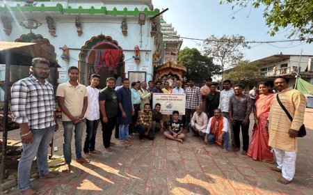 Saraswati Puja marks the beginning of Jagatsinghpur Heritage Walks