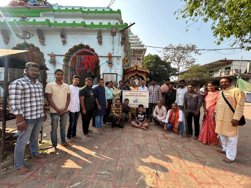 Saraswati Puja marks the beginning of Jagatsinghpur Heritage Walks