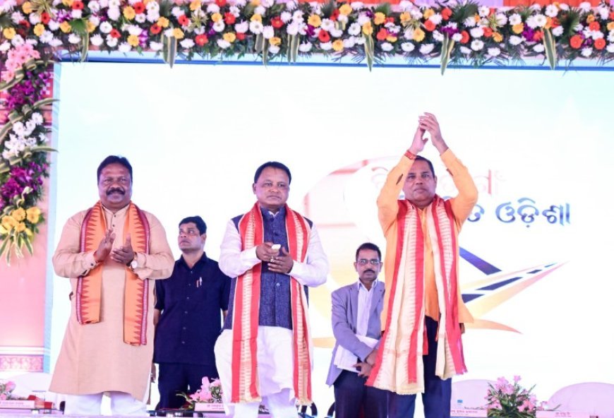 Odisha CM launches ‘Bikashita Gaon Bikashita Odisha’ scheme for rural transformation