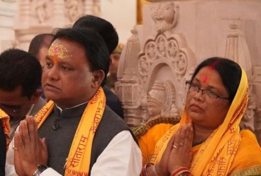 Odisha CM Mohan Charan Majhi visits Ayodhya’s Ram Temple, offers prayers with family