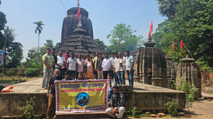 Heritage enthusiasts explore Odisha’s architectural treasures in Jagatsinghpur