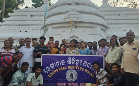 25th Dhenkanal Heritage Walk explores Manipur village and Radhakanta Jew Temple