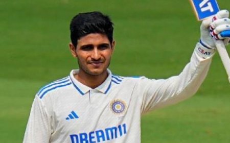 Shubman Gill named India’s new Test Captain for England tour