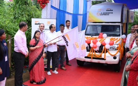 Bansidhar & Ila Panda Foundation launches ‘e-Shikshya Express’ and ‘Kanya Express’ in Kalinganagar