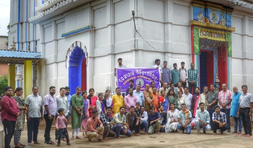 Dhenkanal Heritage Walks explores Attali Jagannath Temple in 28th edition