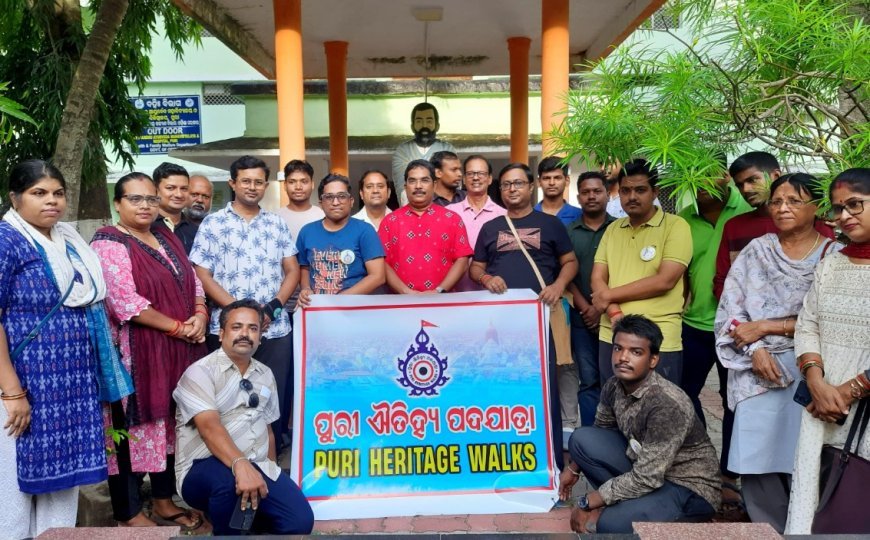 13th Puri Heritage WalkeExplores Ayurveda legacy and monasteries of Clarke Road