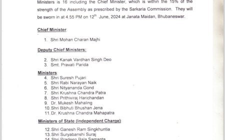 ନୂଆ ମୁଖ୍ୟମନ୍ତ୍ରୀ ଙ୍କ ମନ୍ତ୍ରୀ ମଣ୍ଡଳରେ କିଏ ସ୍ଥାନ ପାଇଲେ ଆସନ୍ତୁ ଜାଣିବା