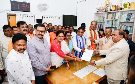 Surama Padhy picked as BJP candidate for Odisha Speaker's post