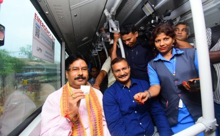 Odisha Minister promotes Mo Bus expansion and e-Bus initiative