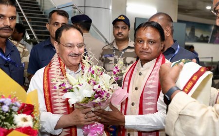 Nadda urges BJP workers to shape Odisha’s future at Puri meeting