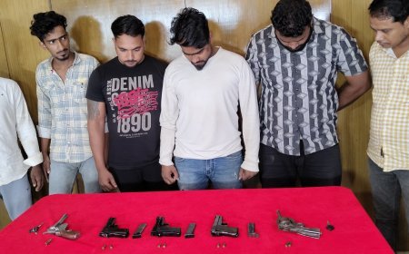 Commissionerate Police uncovers major firearms syndicate operating in Odisha