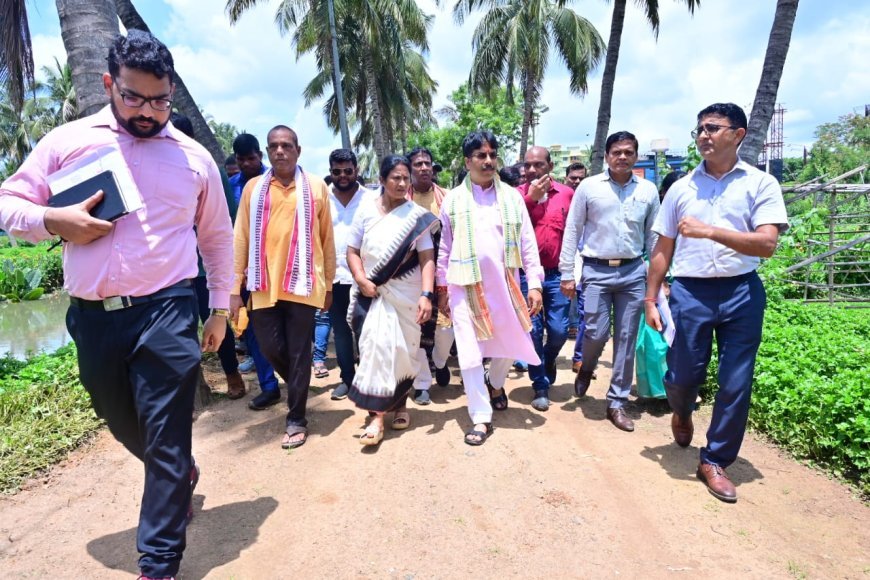 H&UD Minister's visit sparks immediate infrastructure repairs in Bhubaneswar