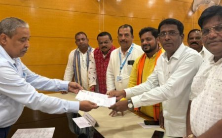BJP leader Jagannath Pradhan files independent nomination for Rajya Sabha by-election