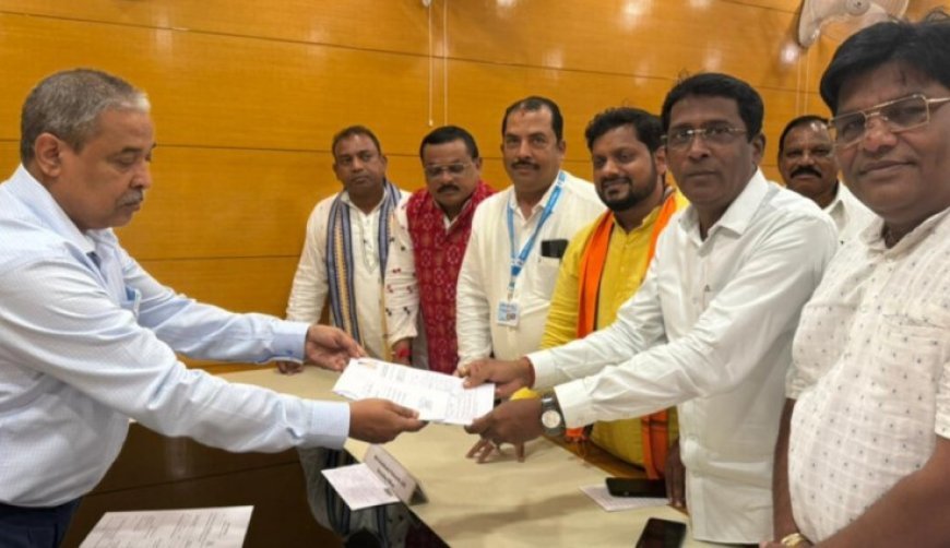 BJP leader Jagannath Pradhan files independent nomination for Rajya Sabha by-election