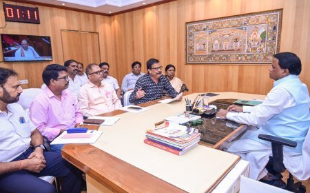 Odisha CM assesses impact of Bay of Bengal low pressure, directs immediate relief