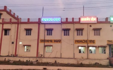 Talcher Road Station set for ₹19 crore upgrade to enhance passenger facilities