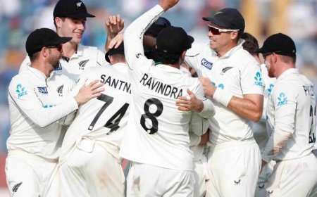 New Zealand defeats India, ending historic 12-year home test series record