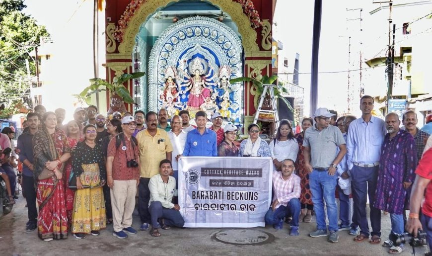 Cuttack Heritage Walk celebrates the legacy of “Chandi Medhas”