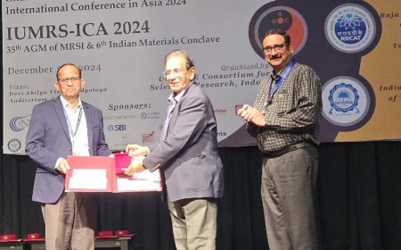 SOA scientist honoured with CNR Rao Lecture Award