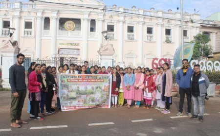 Heritage Walk celebrates Mayurbhanj's historical sites and cultural legacy
