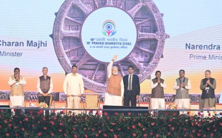PM Modi inaugurates 18th Pravasi Bharatiya Divas in Bhubaneswar