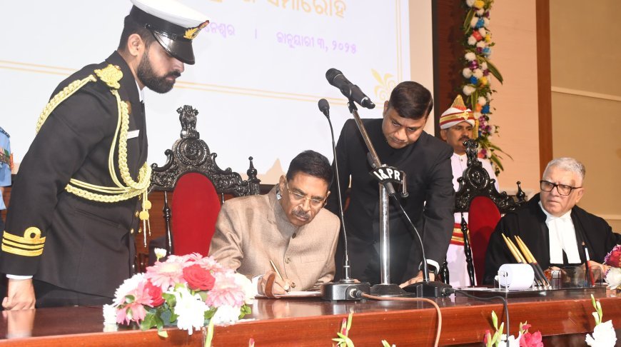 Hari Babu Kambhampati sworn in as 27th Governor of Odisha