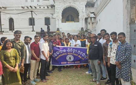 Heritage Walk at Gadamadhupur revives Odisha’s rich cultural legacy