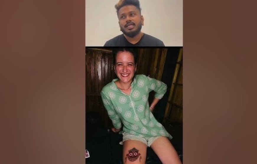 Foreign woman’s Lord Jagannath tattoo sparks outrage in Odisha