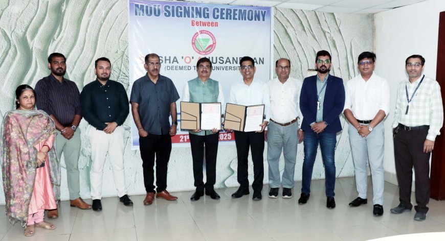 SOA signs MoU with KFin Technologies to boost talent development
