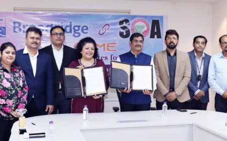 SOA signs MoU with Broadridge to strengthen industry-academia collaboration